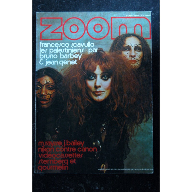 ZOOM MAGAZINE 8 GOURMELIN RAYSSE BAILEY SENSUALITE SCAVULLO UNDERGROUND NEW YORK