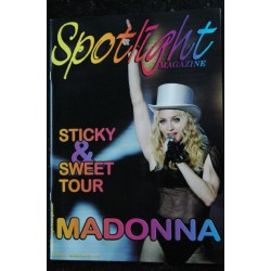 SPOTLIGHT 40 JUIN 2008 MADONNA STICKY & SWEET  TOUR