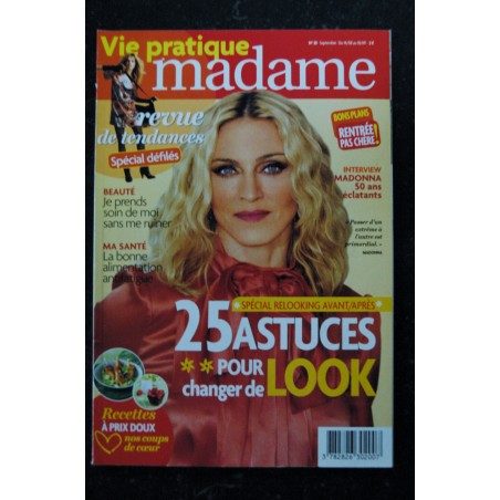 Questions de Femmes Edition City N° 188  MADONNA    Cover + 4 pages