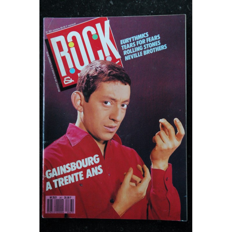 ROCK & FOLK 274 PHIL COLLINS JIMMY SOMERVILLE BAD JANET JACKSON SUZANNE VEGA 90