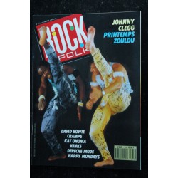 ROCK & FOLK 272  MIDNIGHT OIL  Lloyd COLE  ERIC CLAPTON Bruce SPRINGSTEEN THE THE