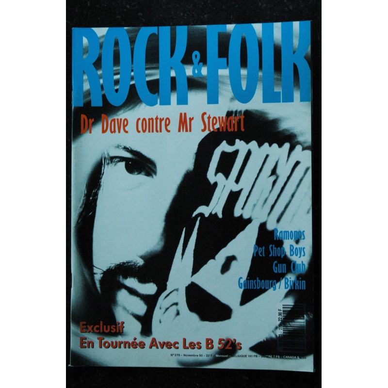 ROCK & FOLK 278  JANET JACKSON  Sa Vie  JIMI HENDRIX  Iron Maiden Depeche Mode