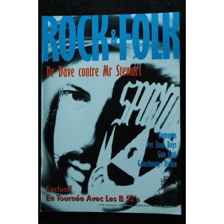 ROCK & FOLK 278  JANET JACKSON  Sa Vie  JIMI HENDRIX  Iron Maiden Depeche Mode