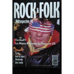 ROCK & FOLK 279  Dr Dave contre Mr Stewart B 52  RAMONES Pet shop boys Gainsbourg Birkin