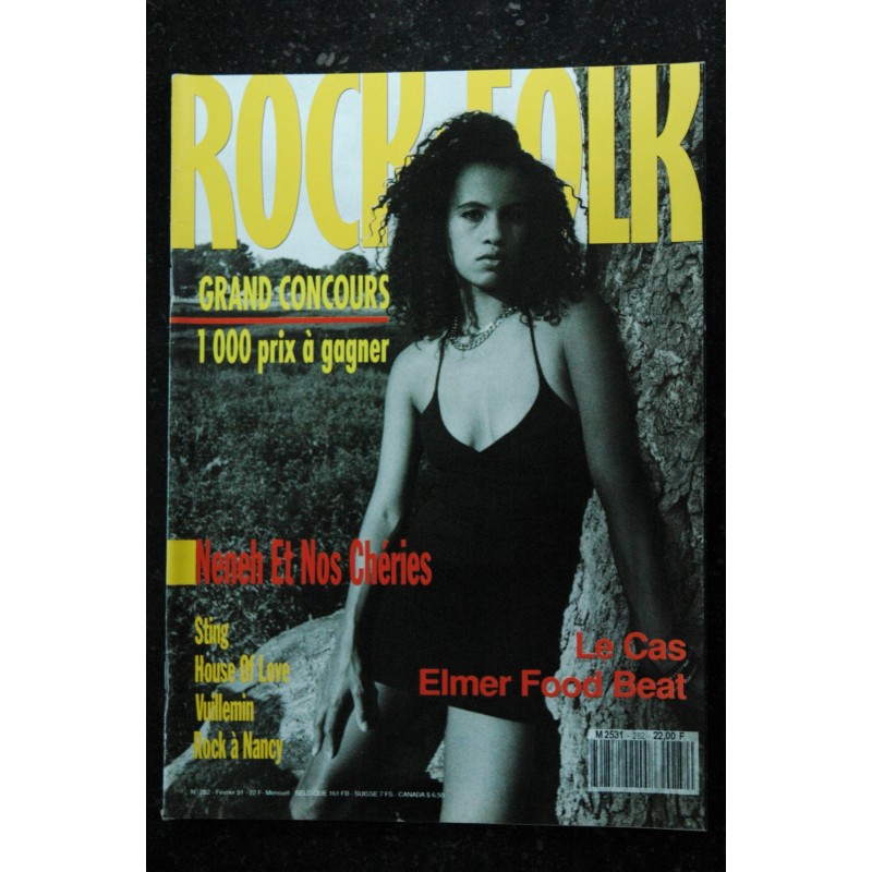 ROCK & FOLK 281  La MANO  ZZ TOP  Hard in France WOODENTOPS  John LENNON