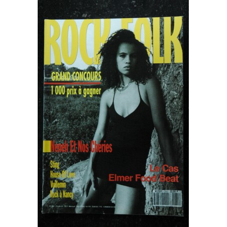 ROCK & FOLK 281  La MANO  ZZ TOP  Hard in France WOODENTOPS  John LENNON