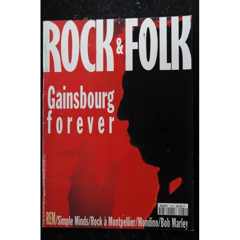 ROCK & FOLK 283  Guns N' Roses BYRDS  Sugarcubes NOIR DESIR  Ramones