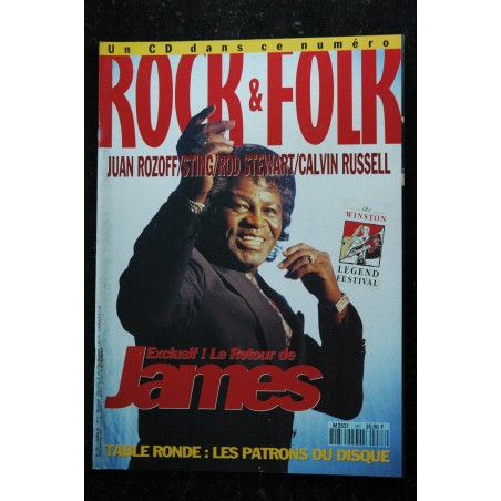 ROCK & FOLK 286  Bob DYLAN  WATERBOYS  CLASH  FISHBONE  Costello Joe JACKSON