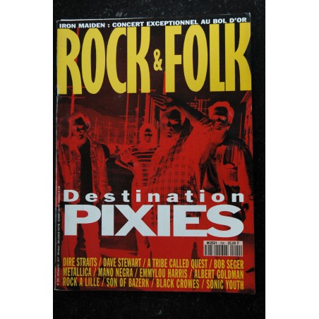 ROCK & FOLK 289  KRAFTWERK  Guns n4 Roses  Johnny Thunders Eric SERRA