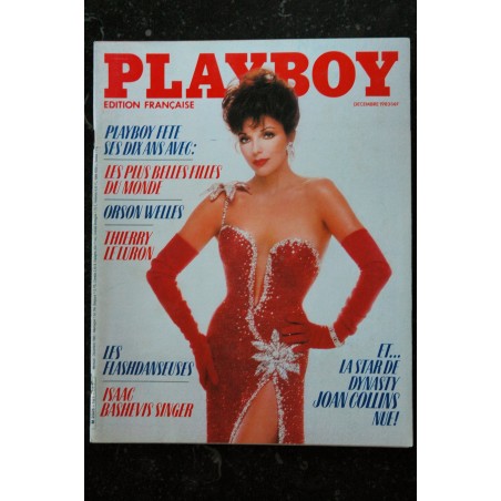PLAYBOY 121 Sp.10 ANS GIRLS THIERRY LE LURON JOAN COLLINS NUDES STAR DYNASTY NUE PLAYBOY 121 Sp.10 ANS GIRLS THIERRY LE LURON JOAN COLLINS NUDES STAR DYNASTY NUE