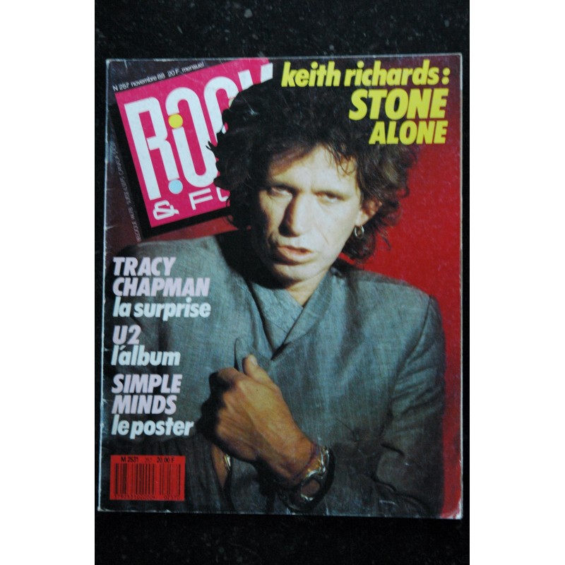 ROCK & FOLK 255  INXS  NEIL YOUNG  Patti SMITH Jesse Johnson  Bros B.A.D. Timbuk 3