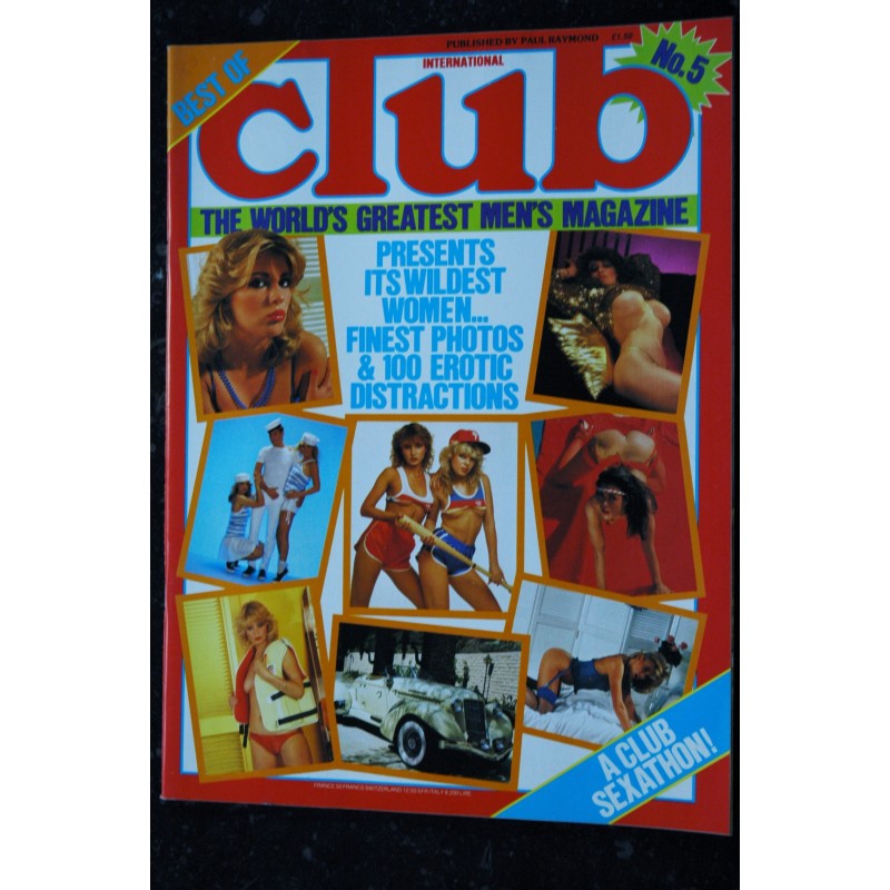 Club International The Best Of 02  N° 2 * 1982 *  photos : Fanny  Byron Newman