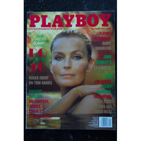 PLAYBOY US 1994 12 BO A PERFECT 40 JOHN BOBBITS PLAYBOY US 1994 12 BO A PERFECT 40 JOHN BOBBITS