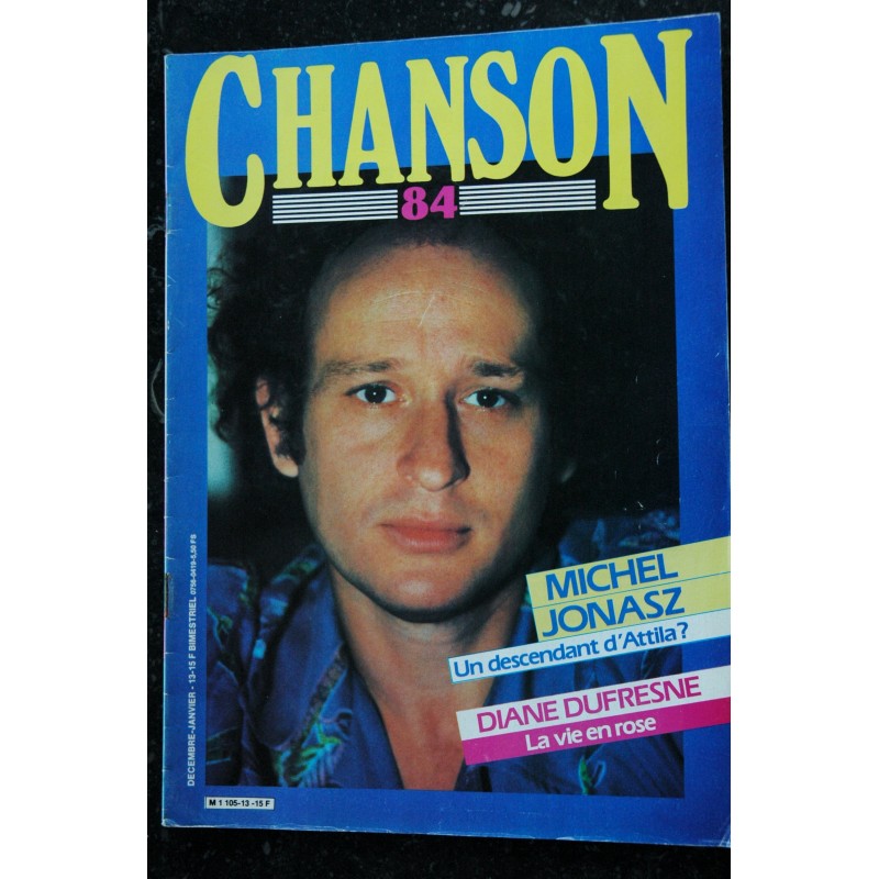 Chanson 84  1985  MICHEL JONASZ  Magazine vintage
