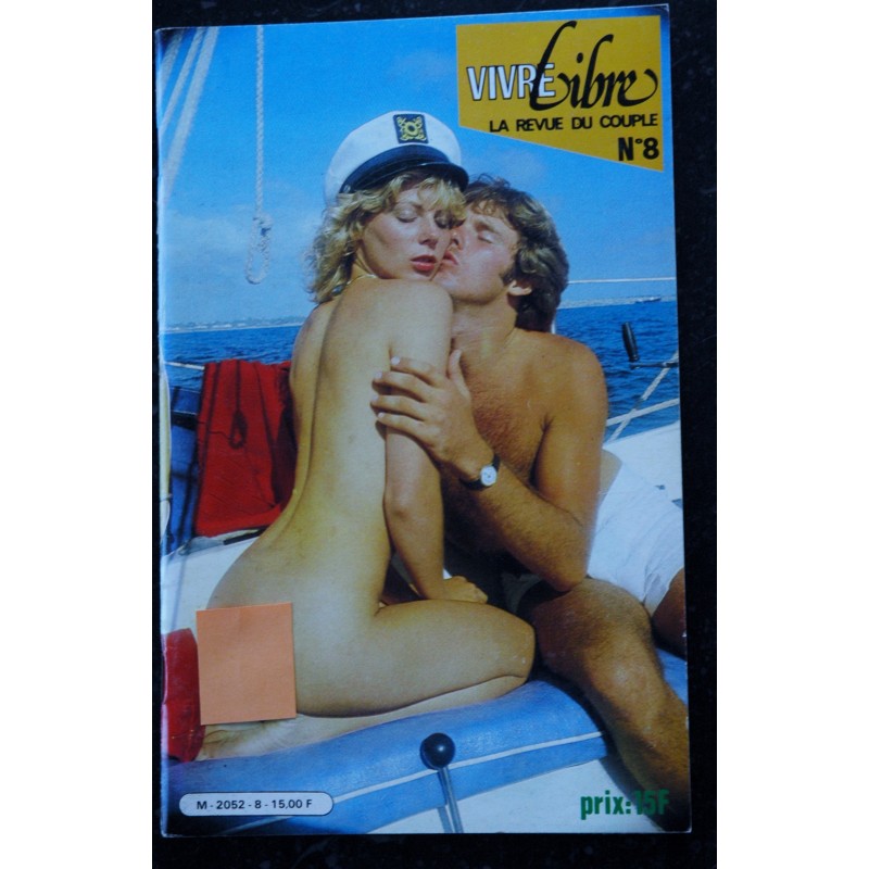 VIVRE LIBRE n°  6   * 1982 * RARE  La revue du couple   VINTAGE EROTIC