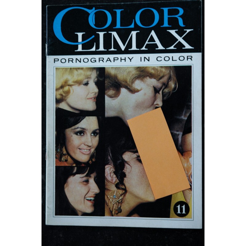 Color Climax N°  14    *1970 env. *   Vintage Roman Photo Adultes