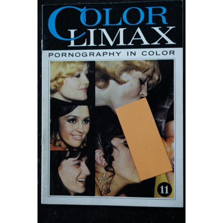 Color Climax N°  14    *1970 env. *   Vintage Roman Photo Adultes