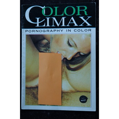 Color Climax N°  11    *1970 env. *   Vintage Roman Photo en images uniquement Adultes