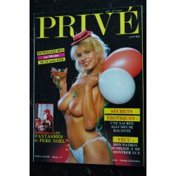 PRIVE 100 1986/08  FANTASMES LE PLAISIR AUX USA GIRLS INTEGRAL NUDES CHARME EROTISME