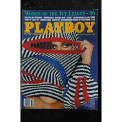 PLAYBOY US 1986 10 WENDY O.    Georges LUCAS