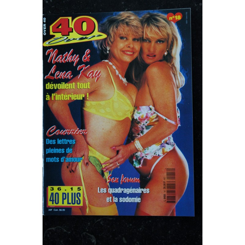 40 & Plus  n° 17   * 1997 *   CATHY 55 ans VERO 47 ans Eve s'offre deux hommes  SEX-FORUM  NUDE EROTIC  CHARME