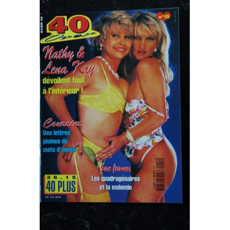 40 & Plus  n° 17   * 1997 *   CATHY 55 ans VERO 47 ans Eve s'offre deux hommes  SEX-FORUM  NUDE EROTIC  CHARME