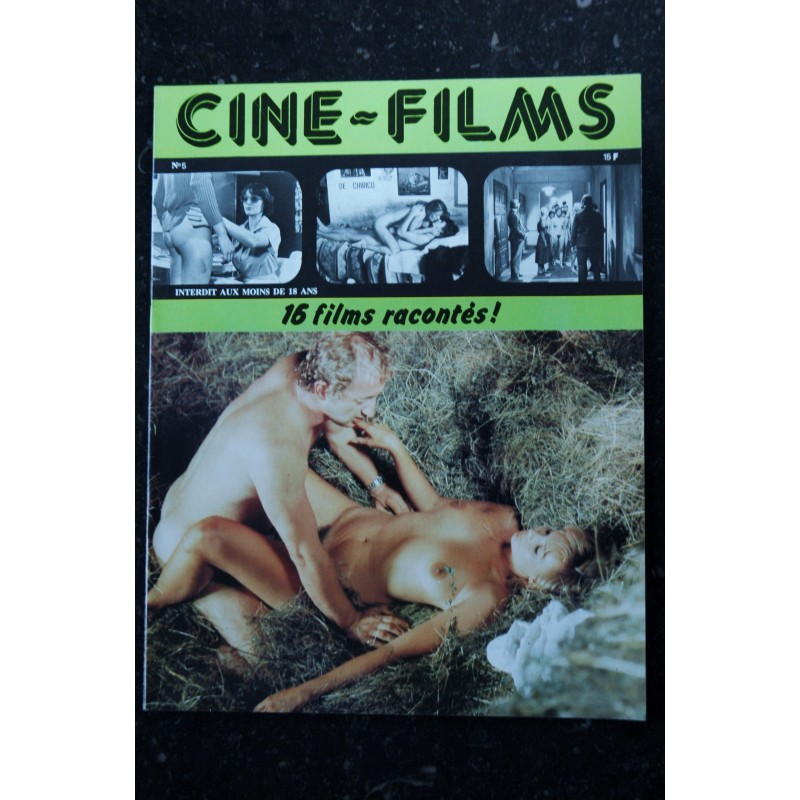 CINE-FILMS n°  4  * 1979 *  16 films racontés  ANNE LIBERT DIANE DUBOIS FRANCOISE MAILLOT BRIGITTE LAHAIE NUS