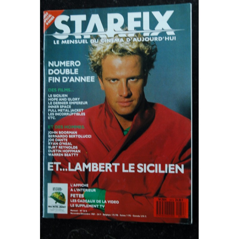 STARFIX 053  n° 53  * 1987 *   Jack NICHOLSON  Stanley KUBRICK  Full Metal Jacket