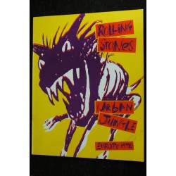 ROLLING STONES  * URBAN JUNGLE  * EUROPE 1990  *    Programme Officiel