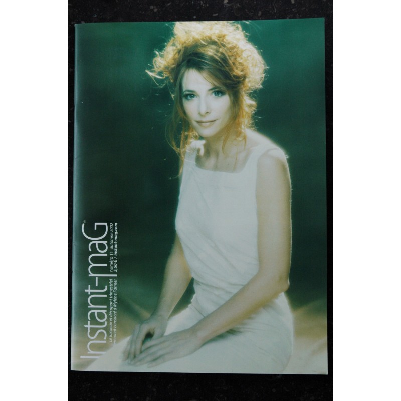 Mylène  FARMER  Instant-mag n°  9  printemps 2002