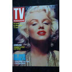 TV MAGAZINE NORD ECLAIR 84 AVRIL 1988 COVER MARILYN MONROE