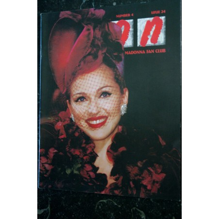 ICON MADONNA VOLUME 4  ISSUE 3  Fifteenth One THE OFFICIAL MADONNA FAN CLUB