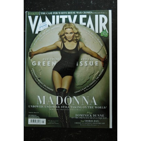 VANITY FAIR 573 MAY 2008 COVER MADONNA UNBOWED UNCOWED STILL TAKINK ON THE WORLD