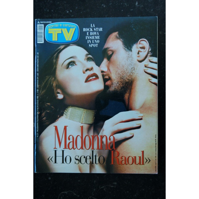 SORRISI E CANZONI TV N. 46 ANNO XLVII 15 NOV 1998 COVER MADONNA ICONA NEW AGE MADONNA UN PATTO COL SUCCESSO