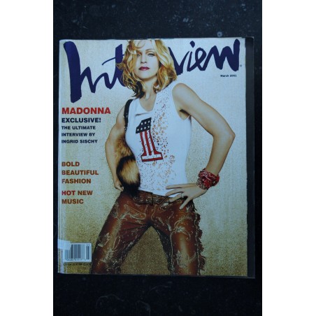 INTERVIEW JUNE 1993 COVER MADONNA'S DRESSED ! IN PHOTOS BY HERB RITTS BUTT LENNY'S NOT ! 9 PAGES GRAND FORMAT