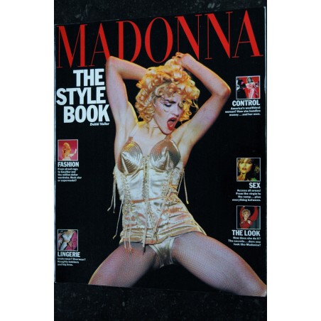 THE MADONNA SCRAPBOOK LEE RANDALL EDITIONS BOBCAT BOOKS 226 PAGES 1993