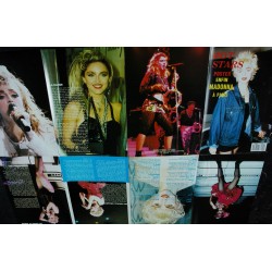 MAXI-POSTER 6 SEPTEMBRE 1987 MADONNA SUR SCENE A SCEAUX