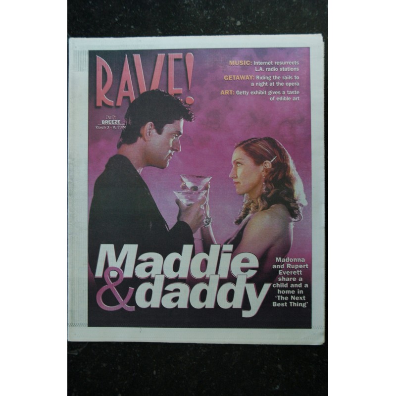 THE MIRROR TUESDAY MARCH 21 2000 COVER MADONNA YES I AM !
