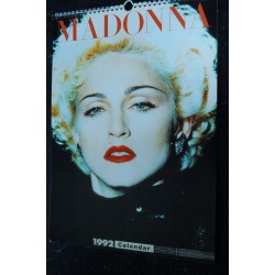MADONNA CALENDAR CALENDRIER 1991 DANILO 1990 BOY TOC INC.