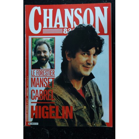 CHANSON 84 9 AVRIL MAI 1984 COVER TELEPHONE ILS REVIENNENT