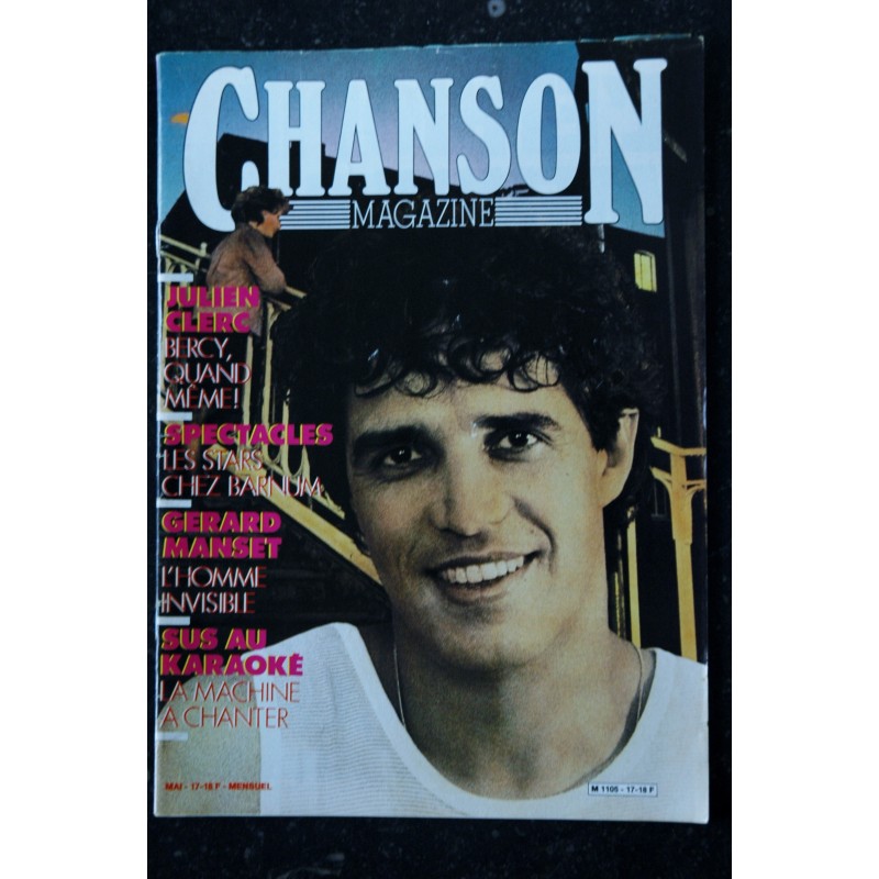 CHANSON 83 n° 1 COLLECTOR COVER JACQUES HIGELIN + POSTER BLANCHARD GAINSBOURG HARDY LAVILLIERS BUZY LESLIE BEDOS Y. SIMON