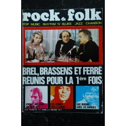 ROCK & FOLK 024 n° 24 JANVIER 1969 LES BEATLES DIX ANS APRES BEE GEES DICK RIVERS EDDY MITCHELL JIMI HENDRIX SIMON & GARFUNKEL