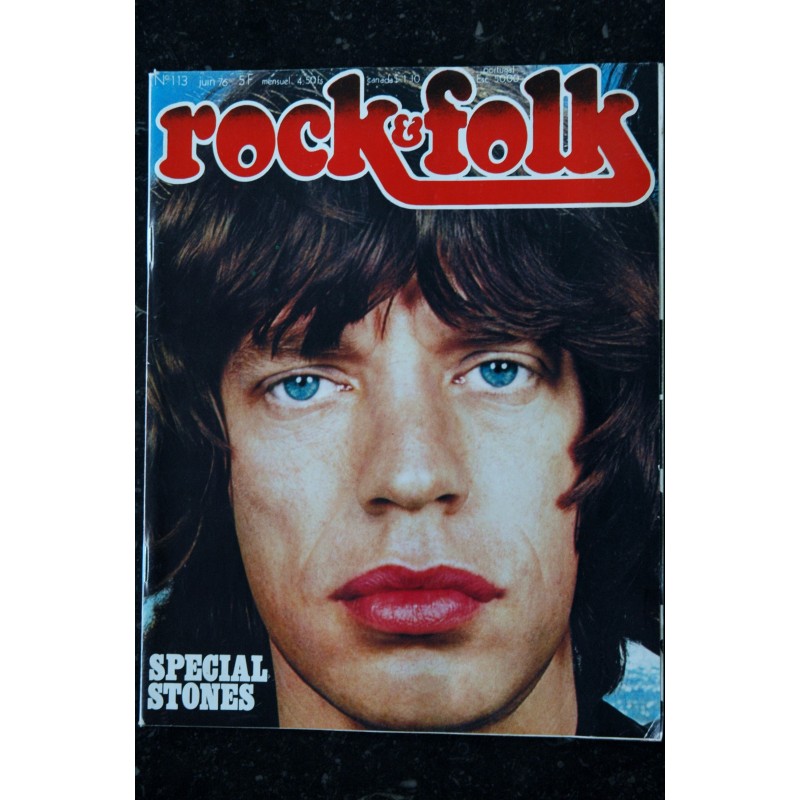 ROCK & FOLK 094 n° 94 NOVEMBRE 1974 COVER JOHNNY WINTER C.S.N. & Y. POINTER SISTERS JOHN LENNON
