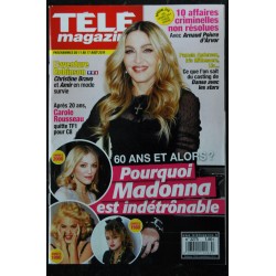 Télé 7 Jours  N° 1434 NOVEMBRE 1987 COVER MADONNA LA FOLIE MADONNA LE FILM WHO'S THAT GIRL TOUTES LES PHOTOS