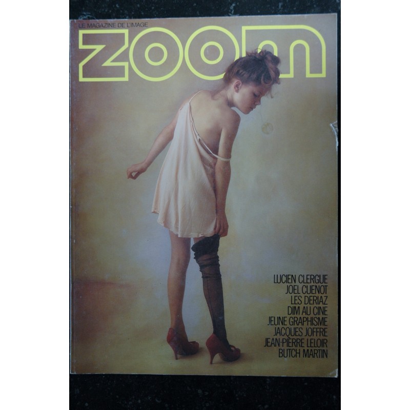 ZOOM MAGAZINE 87 JACQUES JOFFRE LUCIEN CLERGUE EROTIQUE JOEL CUENOT LES DERIAZ