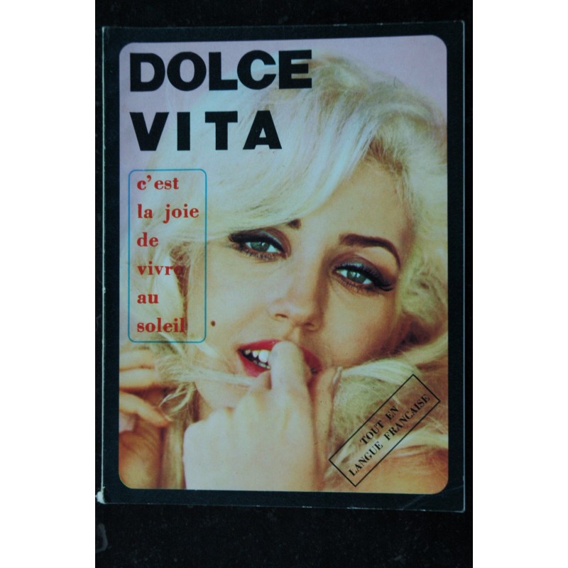 DOLCE VITA 16 MATRA EMILE ZATOPEK DANIELA CHODACOVA NUE VINTAGE CHARME SEXY 1969