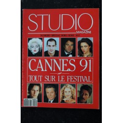 STUDIO MAGAZINE 40 COVER MADONNA 12 PAGES 1990 DICK TRACY ROSANNA ARQUETTE J.H. ANGLADE DICK TRACY