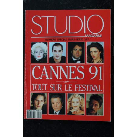 STUDIO MAGAZINE 40 COVER MADONNA 12 PAGES 1990 DICK TRACY ROSANNA ARQUETTE J.H. ANGLADE DICK TRACY