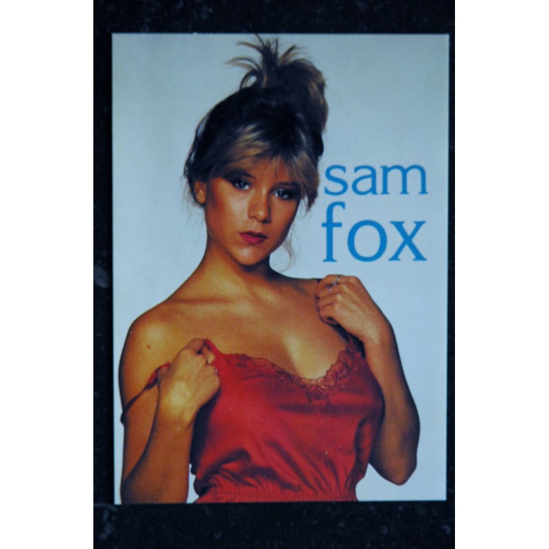 SAMANTHA FOX CP 23 SAMANTHA FOX TOPLESS Carte postale  10,5 x 15