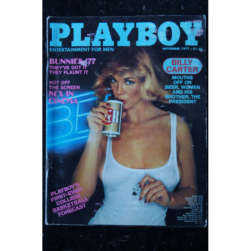 PLAYBOY Us 1977 11 N° 48 Rita Lee   Susan Kiger   Henry Kyemba